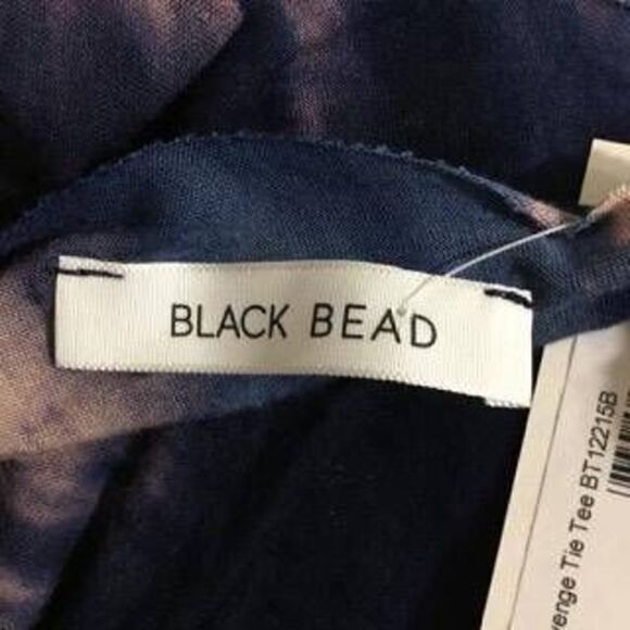 Black Bead NWT Revenge Tie Tee Size Small - Picture 9 of 12